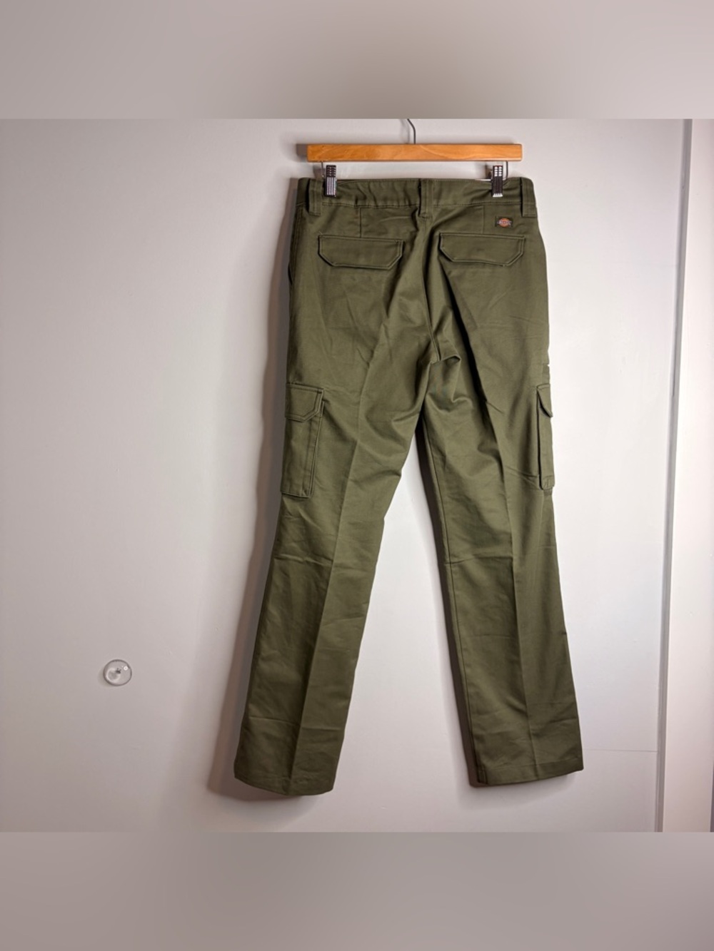 Dickies Women’s Olive Cargo Pants - 6 Regular - Picture 7 of 8